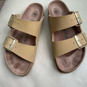Women’s vegan leather Birkenstocks size 38